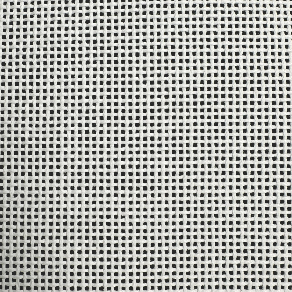 13 & 18 Mesh Mono Deluxe 20" x 60" Blank Needlepoint Canvas, Orange Line, Rolled in a Cardboard Box with Artist Tape